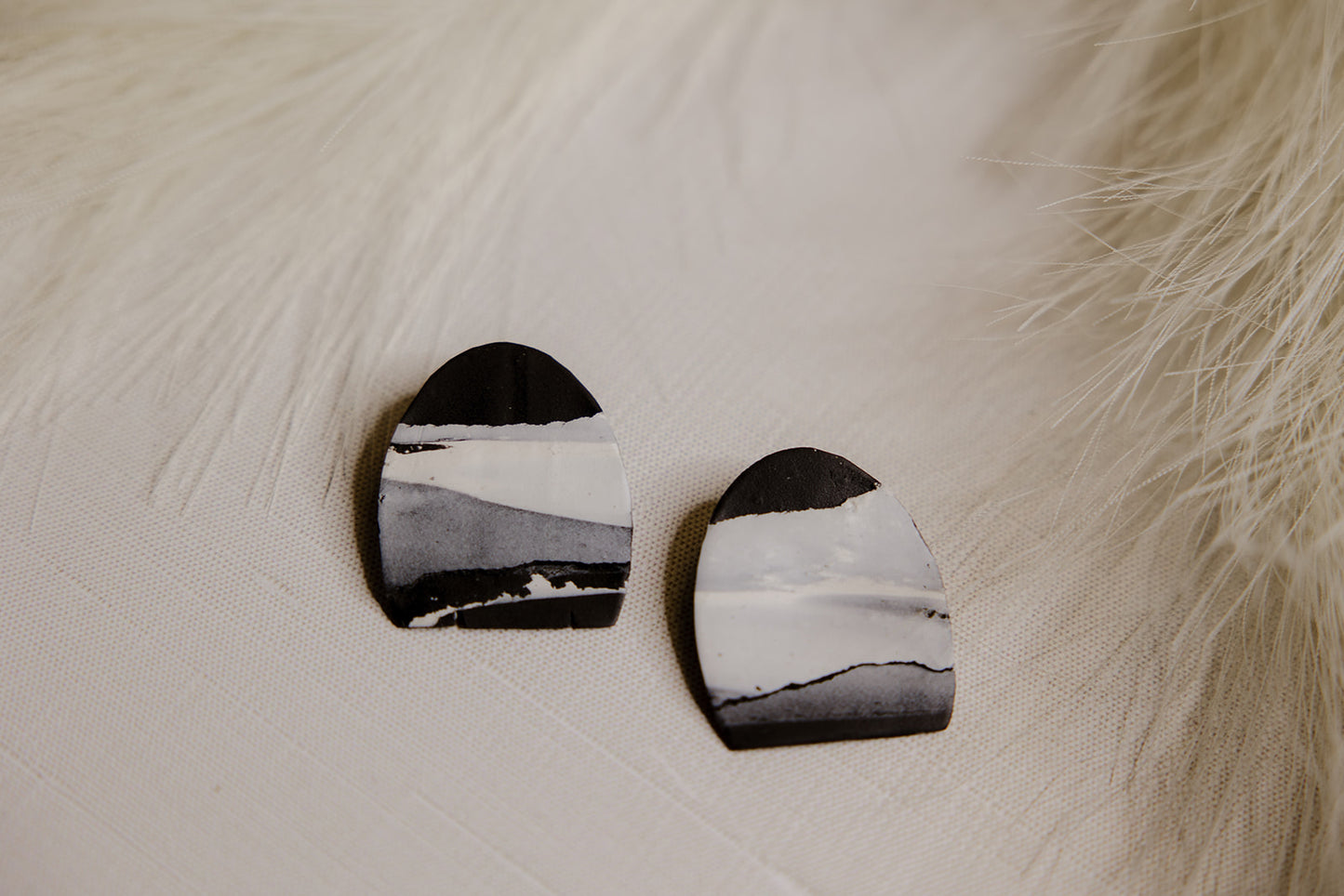 Bohemian Wedding- Clay Earrings No. 30