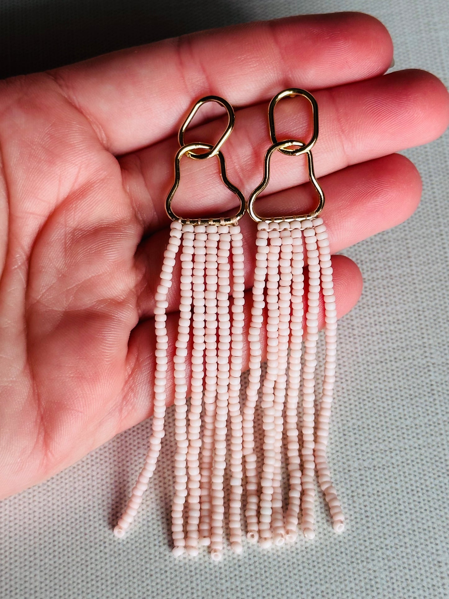 Everyday no.3 beaded fringe