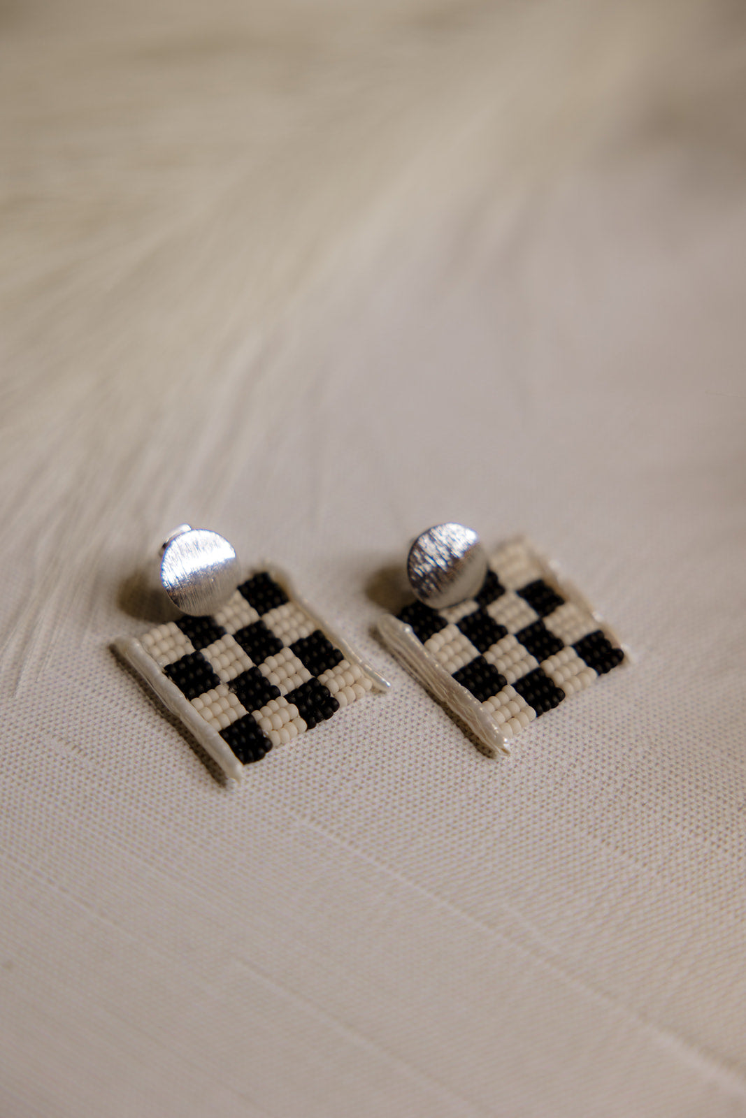 Bohemian Wedding- Beaded Earrings No.28