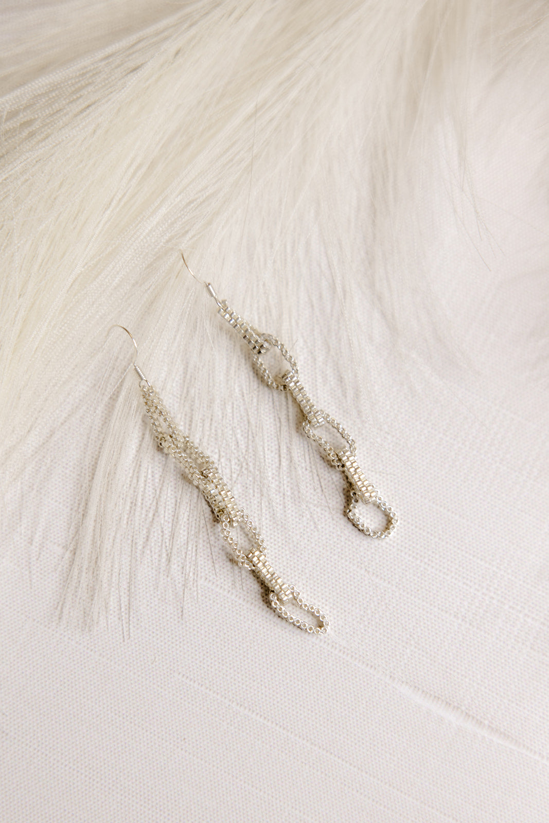 Bohemian Wedding- Beaded Earrings No.11