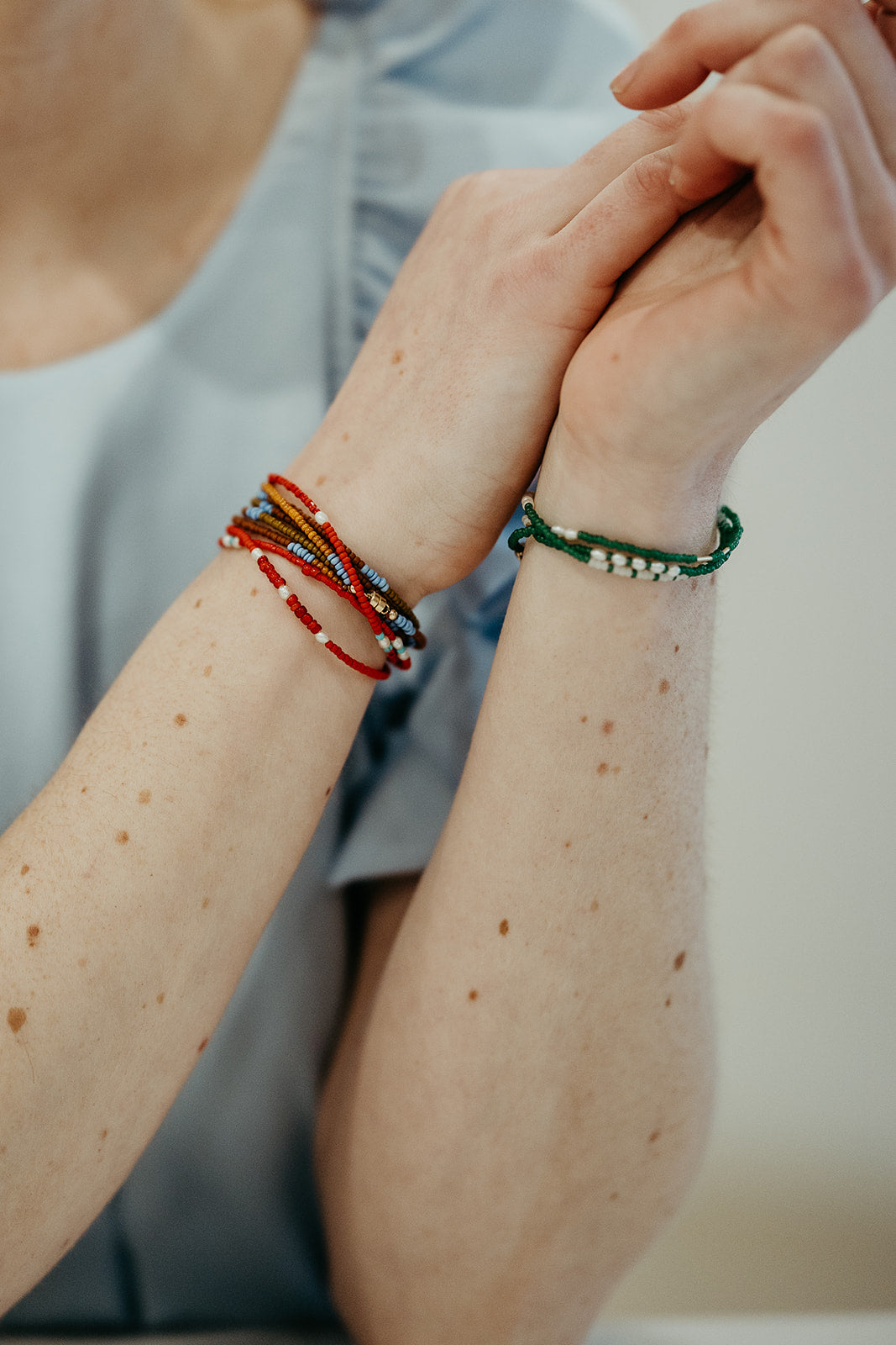 Bohemian Wedding- necklace/ wrap bracelet No. 32