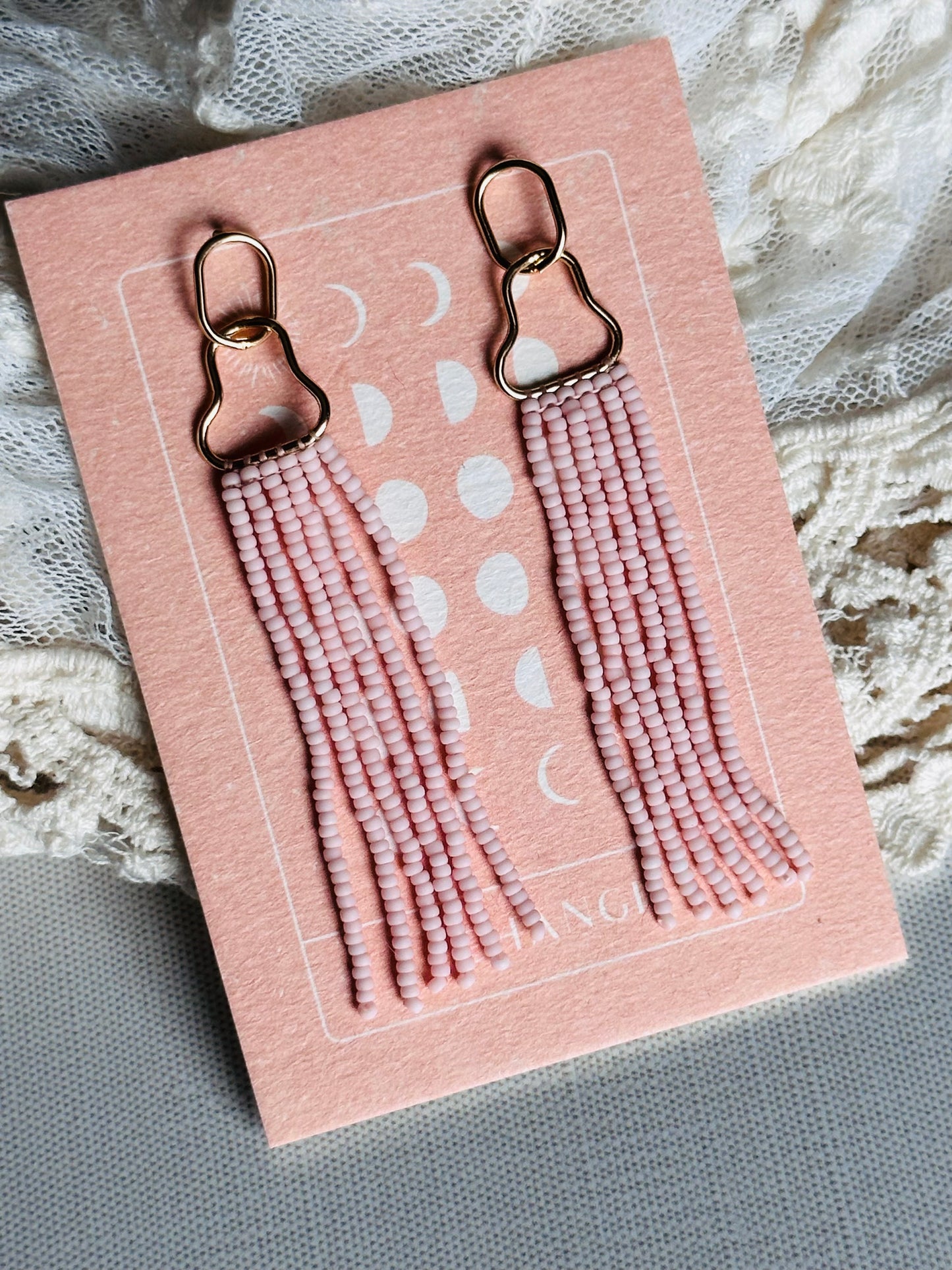 Everyday no.3 beaded fringe