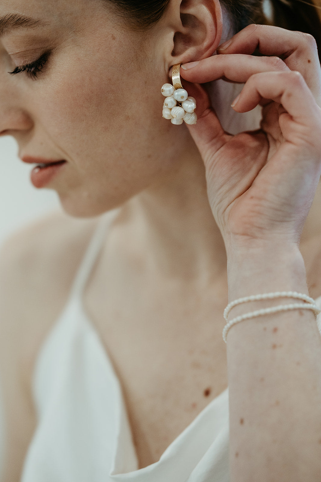 Bohemian Wedding- Beaded Earrings No.24