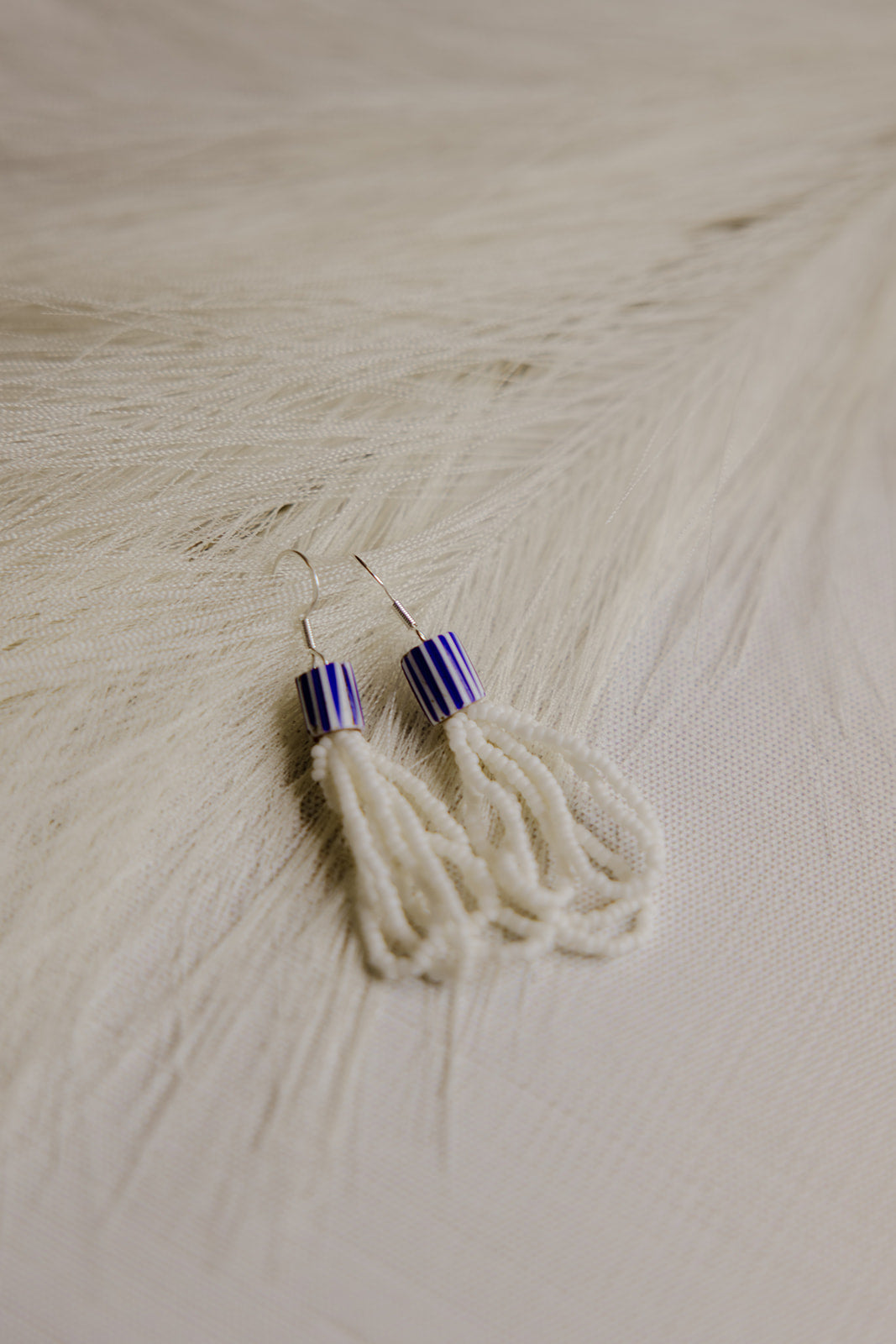 Bohemian Wedding- Beaded Earrings No.29