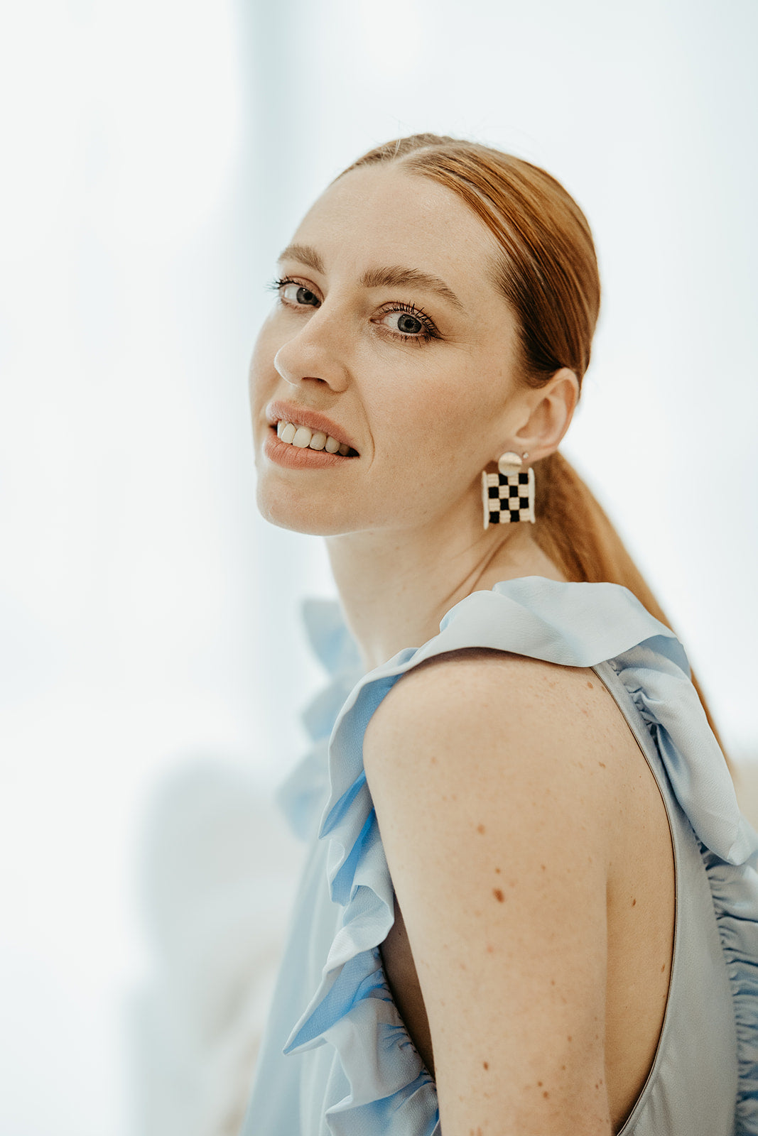 Bohemian Wedding- Beaded Earrings No.28