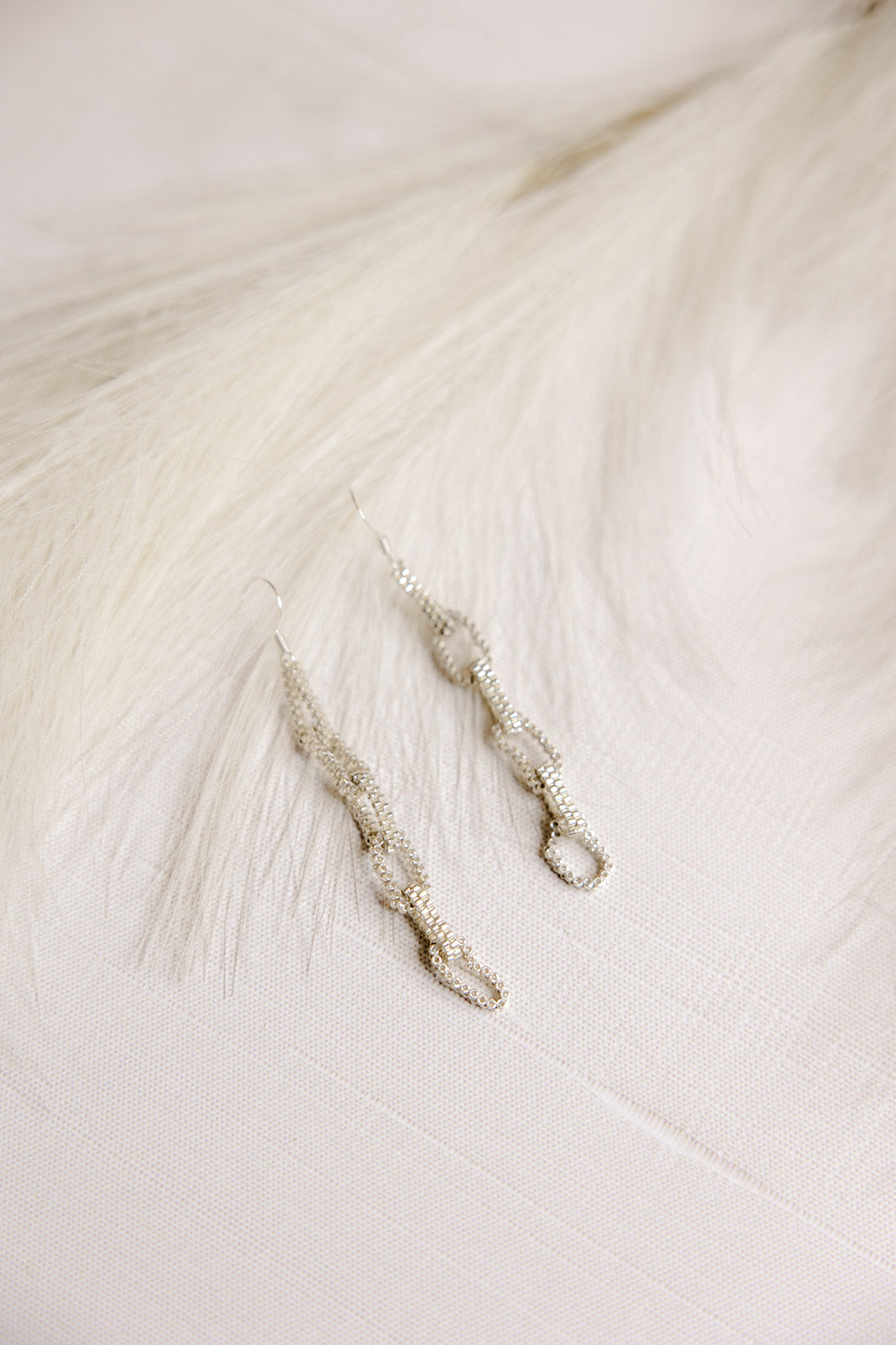 Bohemian Wedding- Beaded Earrings No.11