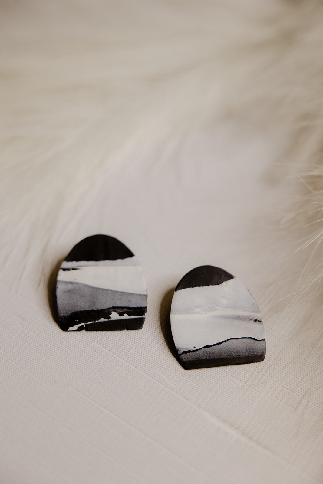 Bohemian Wedding- Clay Earrings No. 30