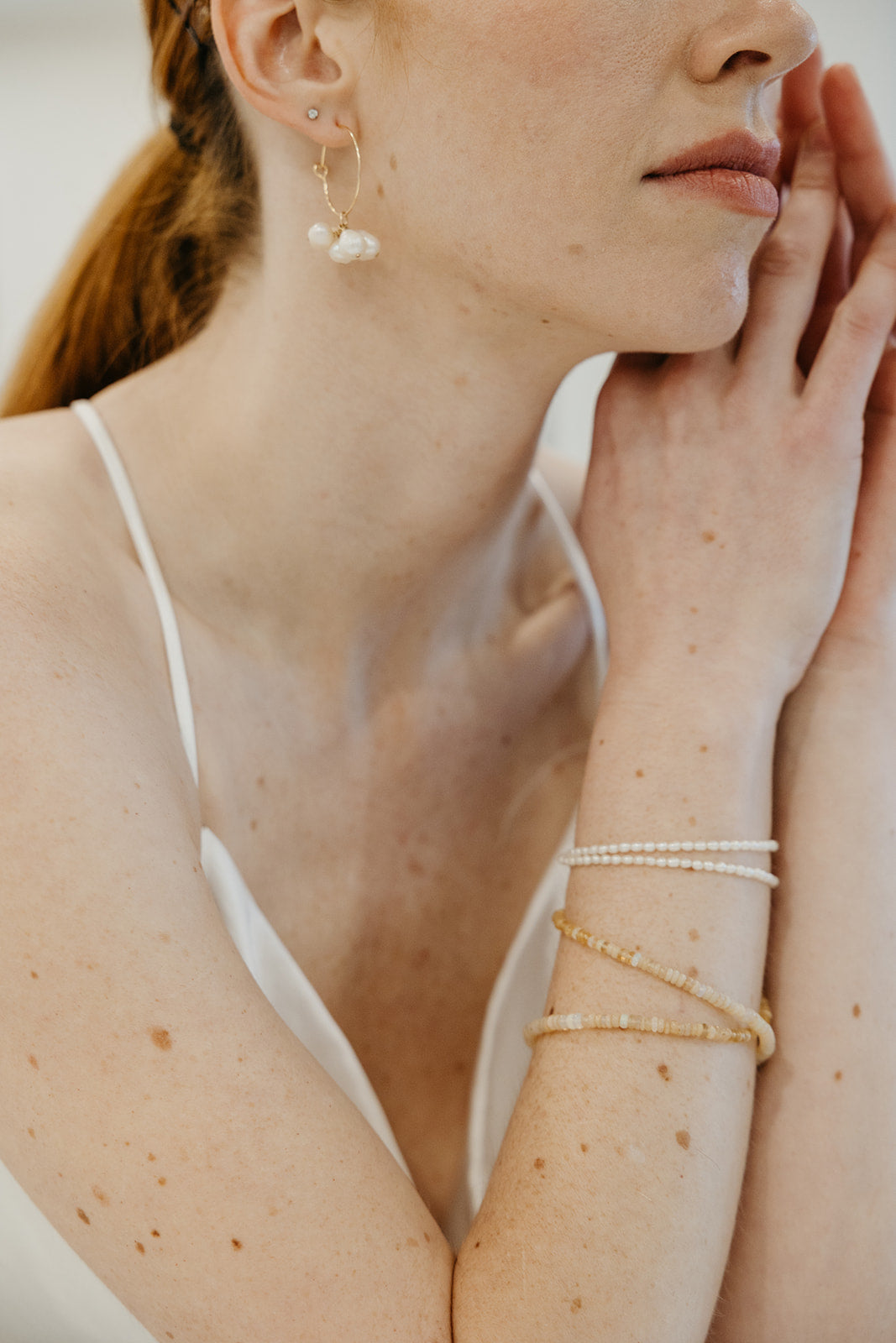Bohemian Wedding- necklace/ wrap bracelet No. 34