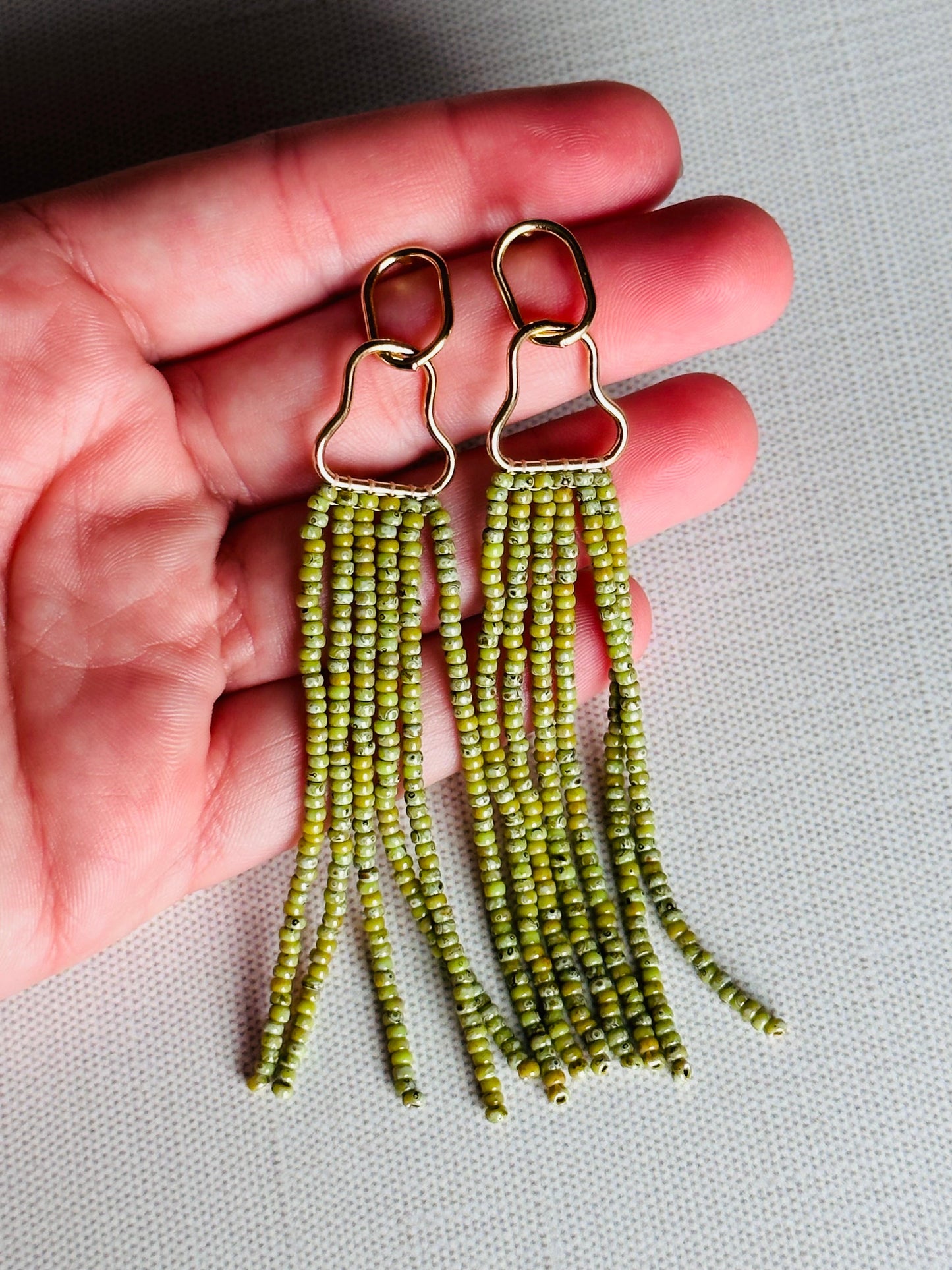 Everyday no.4 beaded fringe