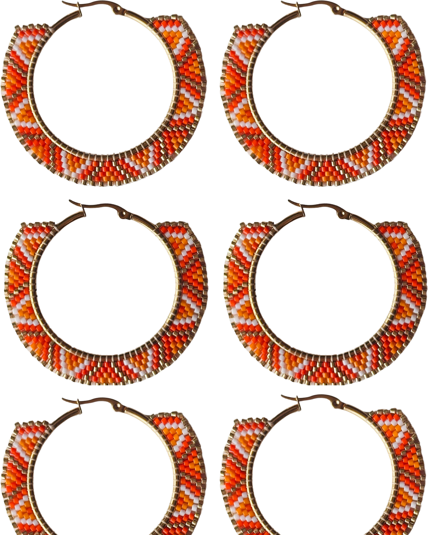 Orange hoops