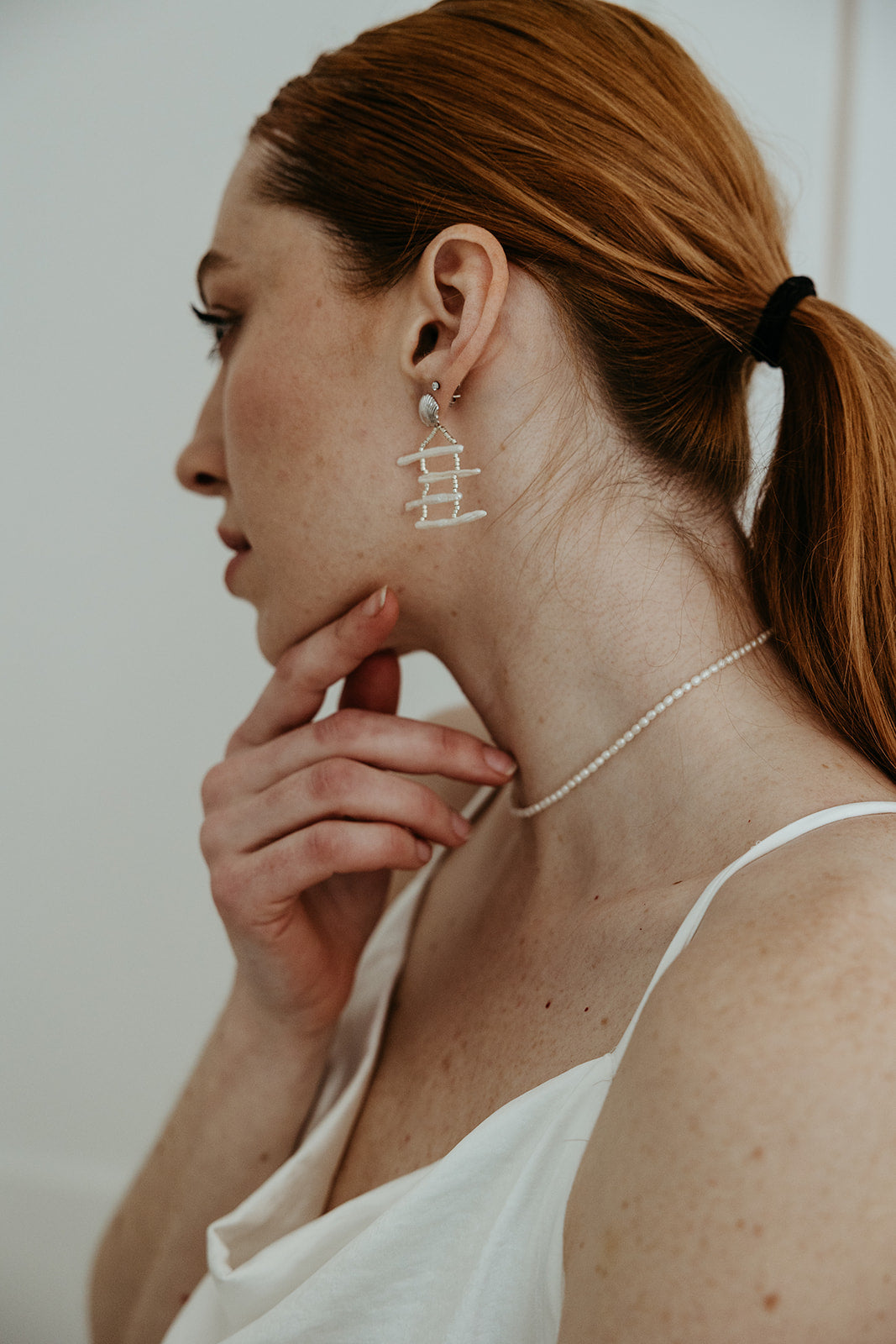 Bohemian Wedding- Beaded Earrings No.16