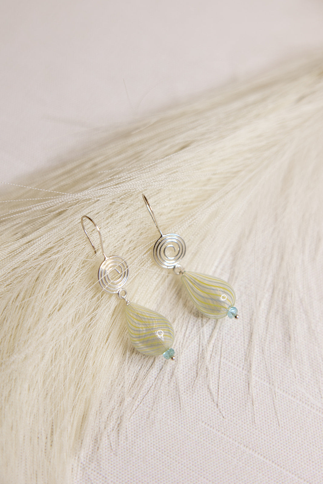 Bohemian Wedding- Beaded Earrings No.6