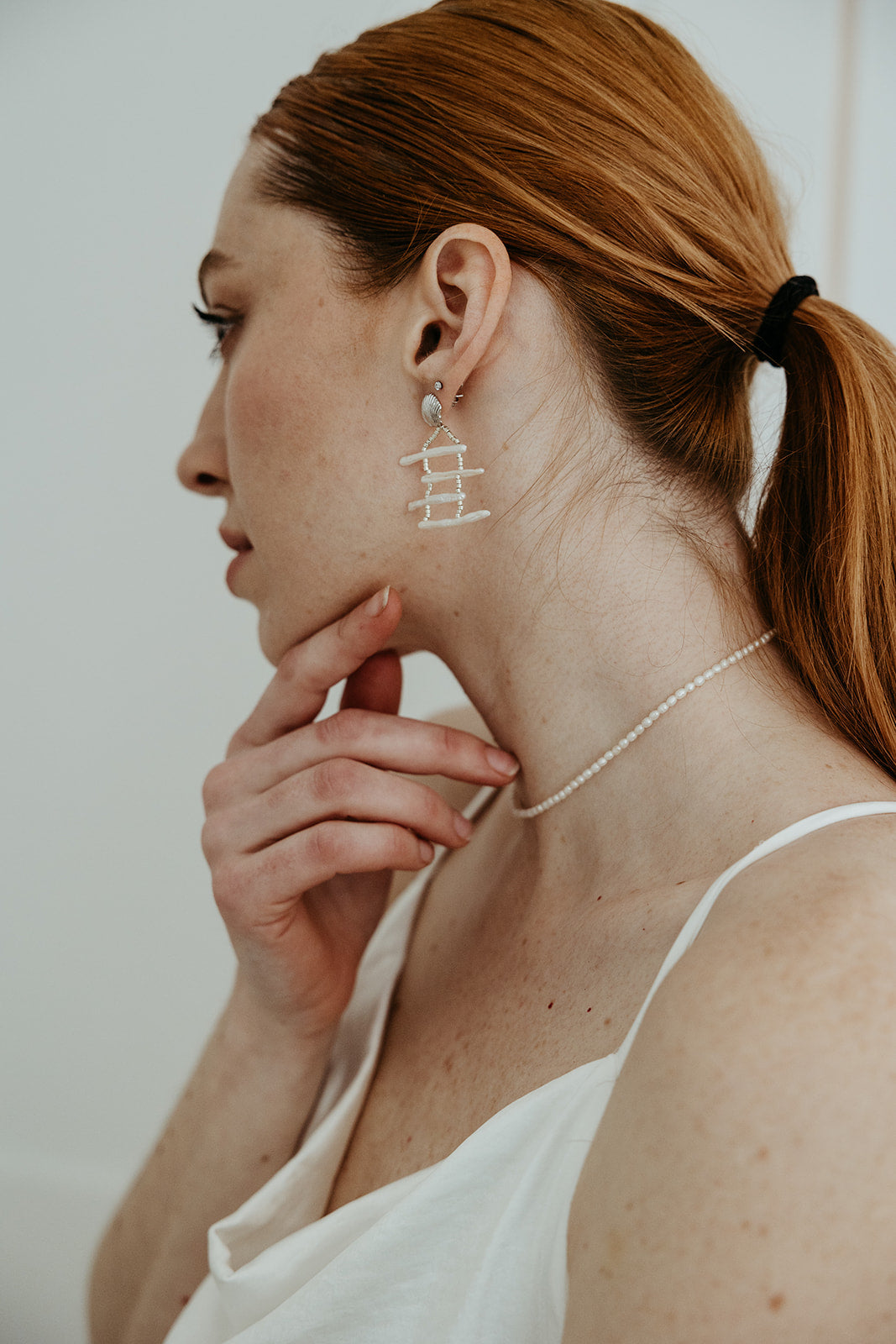 Bohemian Wedding- Beaded Earrings No.16