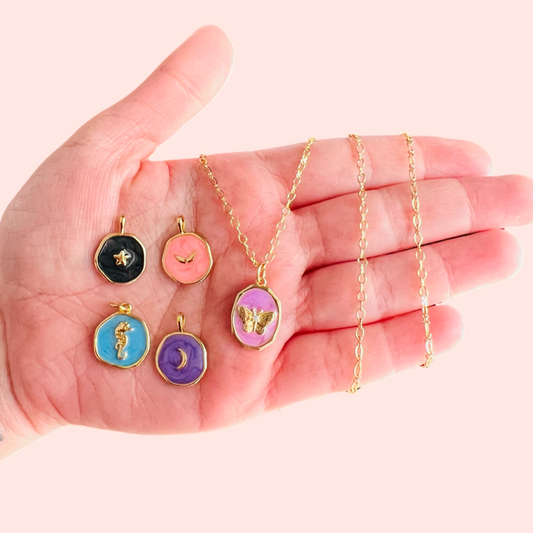 April22 Necklace No.10 Gold plated collection